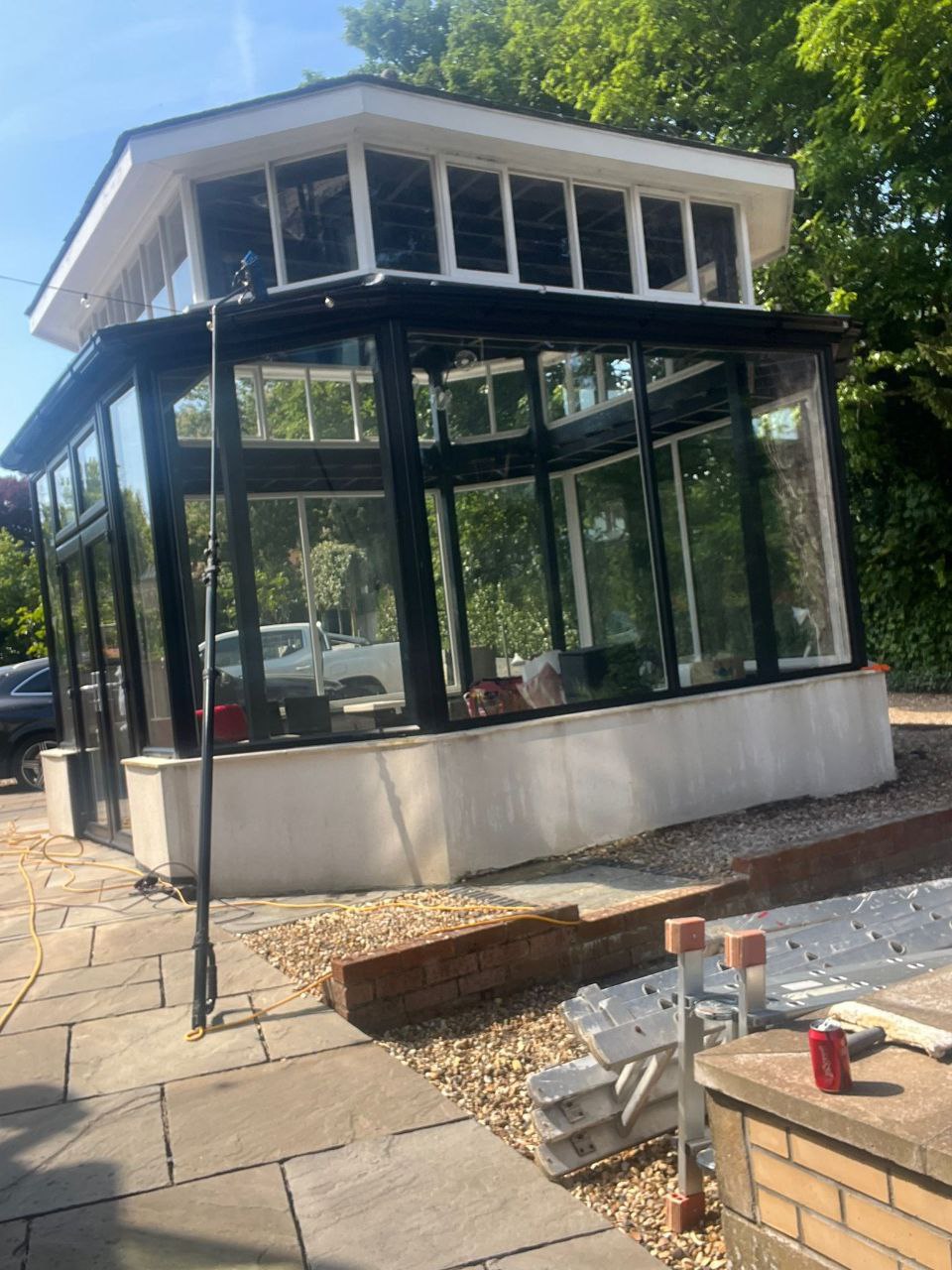 Driveway cleaning services